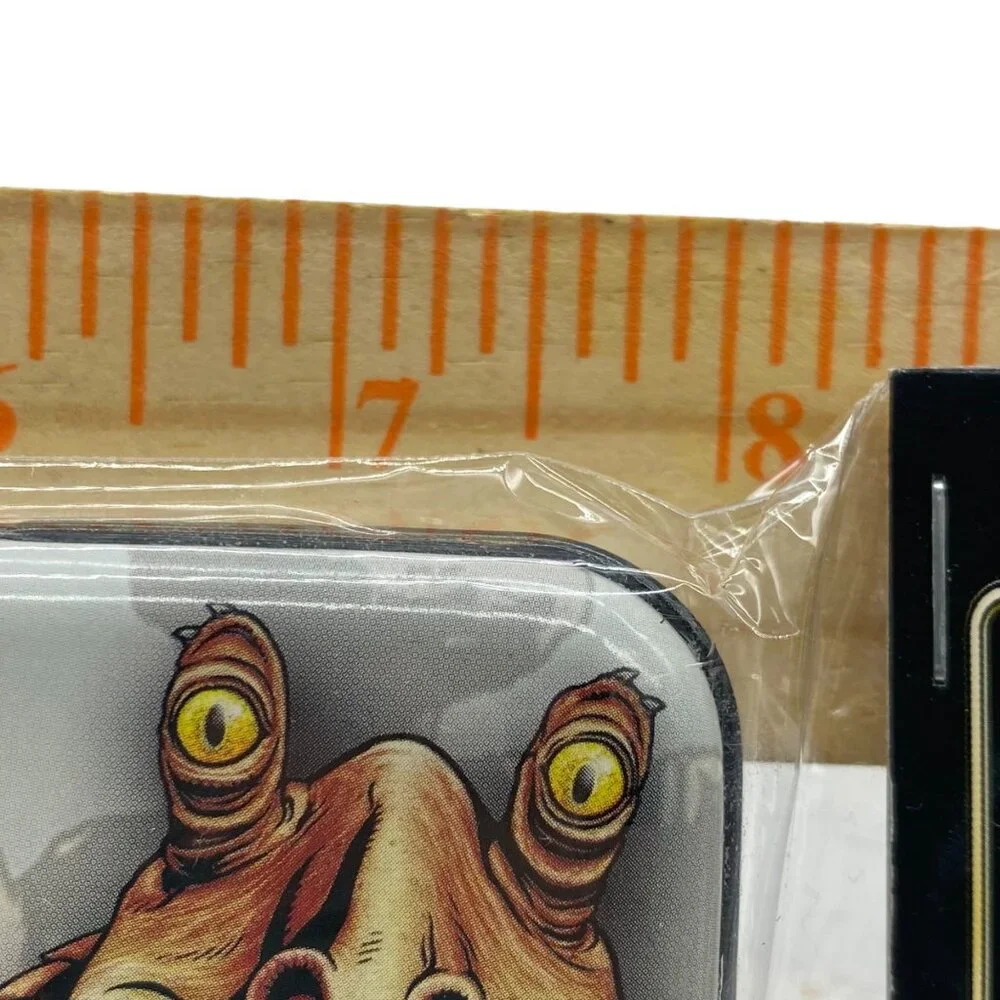Star Wars Episode I Metal Pencil Box‎ Impact Inc. Featuring Anakin Jar Jar NEW